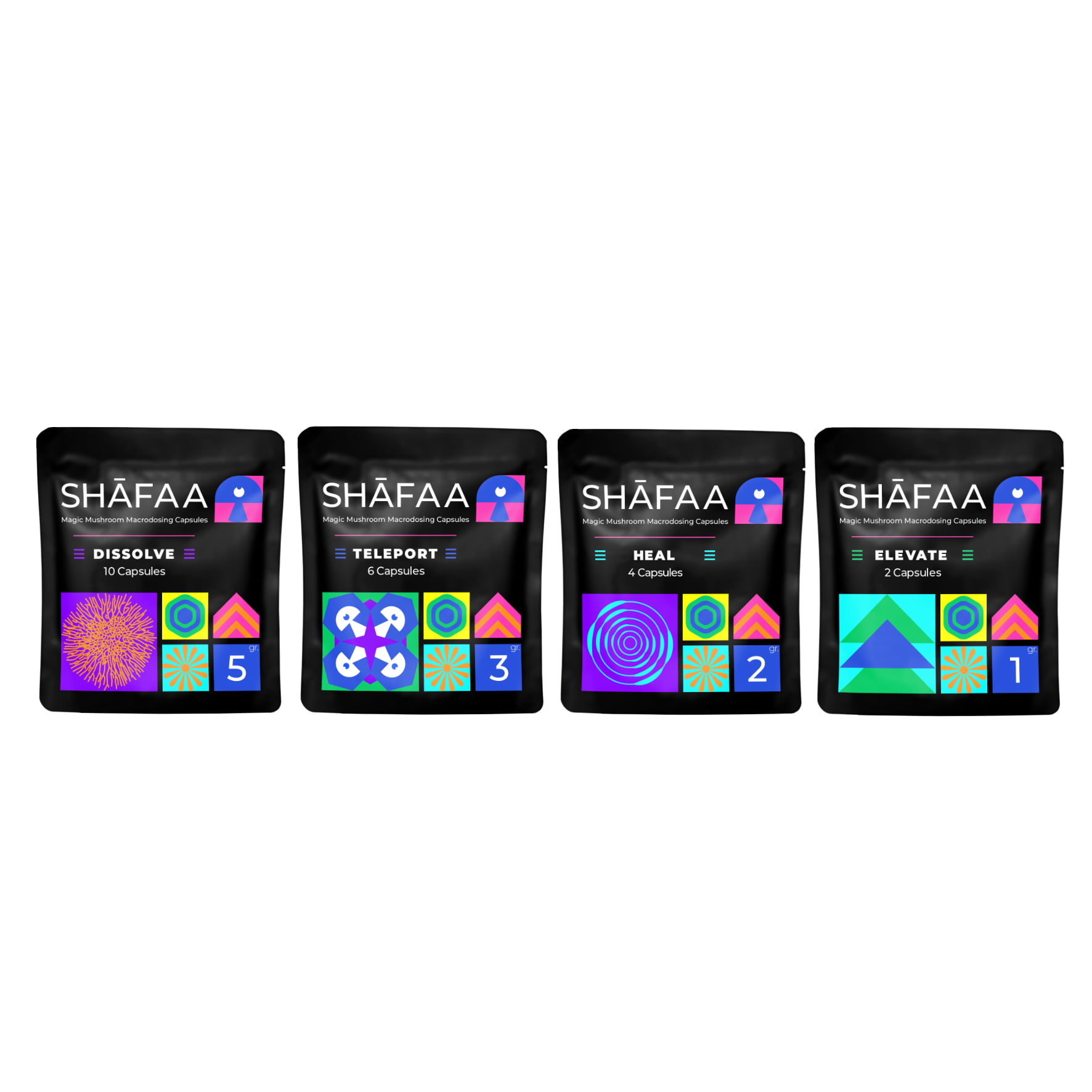 Shafaa Macrodosing Magic Mushroom Capsules - Image 6